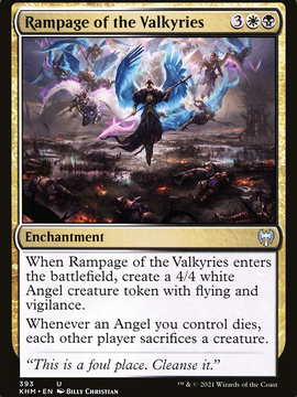 Rampage of the Valkyries (KHM-393) - Kaldheim