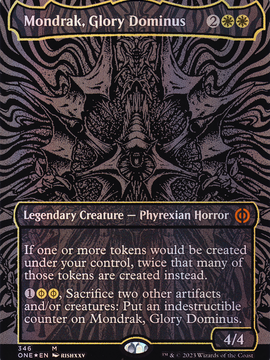 Mondrak, Glory Dominus (ONE-346) - Phyrexia: All Will Be One (Borderless) Foil