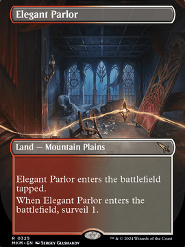 Elegant Parlor (MKM-325) - Murders at Karlov Manor (Borderless) Foil