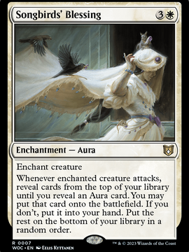 Songbirds' Blessing (WOC-007) - Wilds of Eldraine Commander