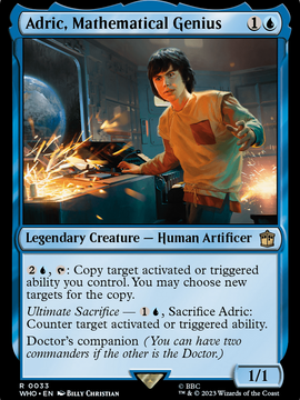 Adric, Mathematical Genius (WHO-033) - Doctor Who