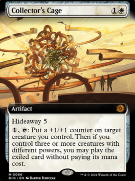 Collector's Cage (BIG-066) - The Big Score: (Extended Art) Foil