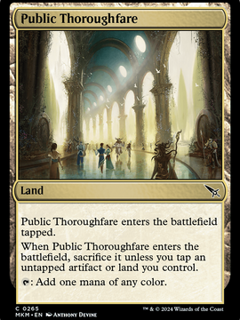 Public Thoroughfare (MKM-265) - Murders at Karlov Manor