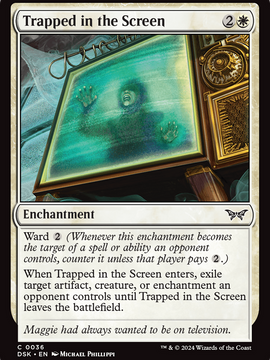 Trapped in the Screen (DSK-036) - Duskmourn: House of Horror