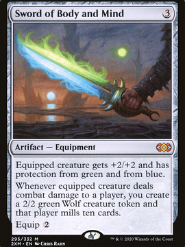 Sword of Body and Mind (2XM-295) - Double Masters Foil