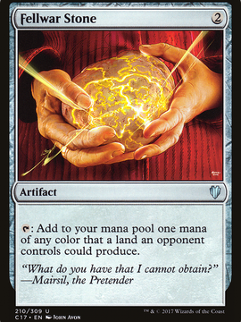 Fellwar Stone (C17-210) - Commander 2017