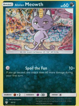 Alolan Meowth (10/12) [McDonald's Promos: 2019 Collection]
