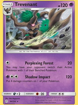 Trevenant (94/236) [Sun & Moon: Cosmic Eclipse]