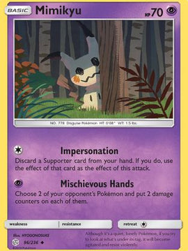 Mimikyu (96/236) [Sun & Moon: Cosmic Eclipse]