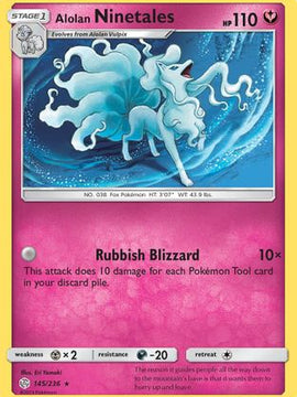 Alolan Ninetales (145/236) [Sun & Moon: Cosmic Eclipse]