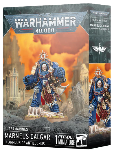Warhammer 40,000 - Ultramarines - Marneus Calgar in Armour of Antilochus