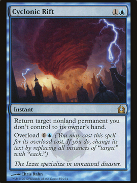 Cyclonic Rift (RTR-035) - Return to Ravnica