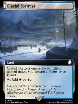 Glacial Fortress (PIP-1025) - Fallout: (Extended Art) Foil