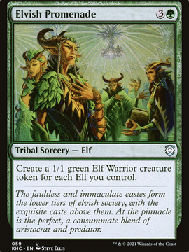 Elvish Promenade (KHC-059) - Kaldheim Commander