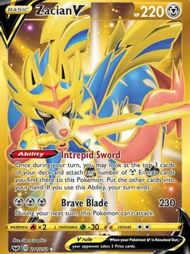 Zacian V (211/202) [Sword & Shield: Base Set]