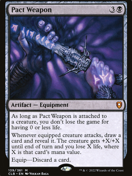 Pact Weapon (CLB-139) - Commander Legends: Battle for Baldur's Gate