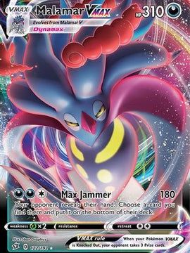 Malamar VMAX (122/192) [Sword & Shield: Rebel Clash]