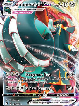 Copperajah VMAX (137/192) [Sword & Shield: Rebel Clash]