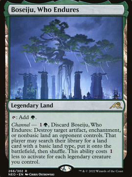 Boseiju, Who Endures (NEO-266) - Kamigawa: Neon Dynasty