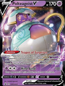 Polteageist V (SWSH021) [Sword & Shield: Black Star Promos]