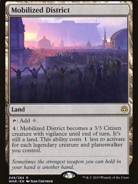 Mobilized District (WAR-249) - War of the Spark