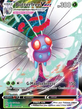 Butterfree VMAX (2) [Darkness Ablaze] Holofoil