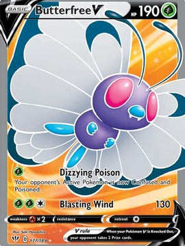 Butterfree V (177/189) [Sword & Shield: Darkness Ablaze]