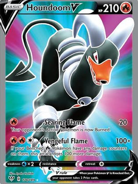 Houndoom V (178/189) [Sword & Shield: Darkness Ablaze]