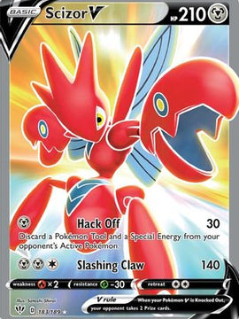 Scizor V (183/189) [Sword & Shield: Darkness Ablaze]