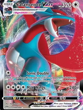 Salamence VMAX (144/189) [Sword & Shield: Darkness Ablaze]
