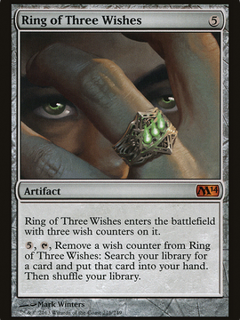 Ring of Three Wishes (M14-216) - Magic 2014