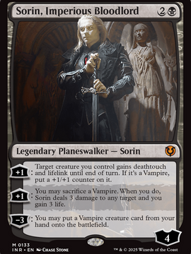 Sorin, Imperious Bloodlord (INR-133) - Innistrad Remastered Foil