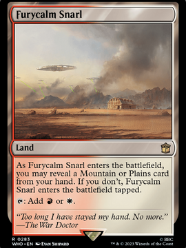 Furycalm Snarl (WHO-283) - Doctor Who Foil