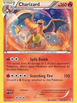 Charizard (20/149) (Cosmos Holo) (Blister Exclusive) [Black & White: Boundaries Crossed]