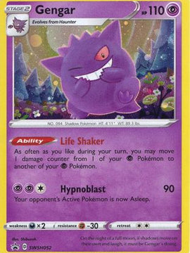 Gengar (SWSH052) [Sword & Shield: Black Star Promos]
