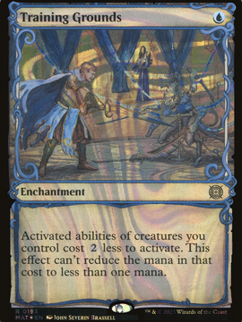 Training Grounds (MAT-193) - March of the Machine: The Aftermath: (Showcase) Foil
