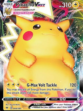 Pikachu VMAX (044/185) [Sword & Shield: Vivid Voltage]