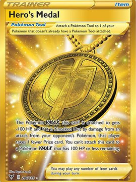 Hero's Medal (201/185) [Sword & Shield: Vivid Voltage]