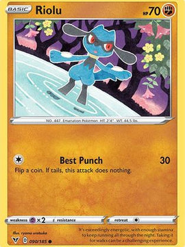 Riolu (090/185) [Sword & Shield: Vivid Voltage]