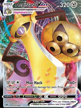 Aegislash VMAX (127/185) [Sword & Shield: Vivid Voltage]