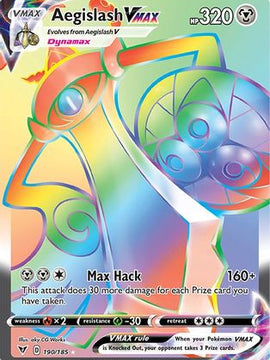 Aegislash VMAX (190) [Vivid Voltage] Holofoil