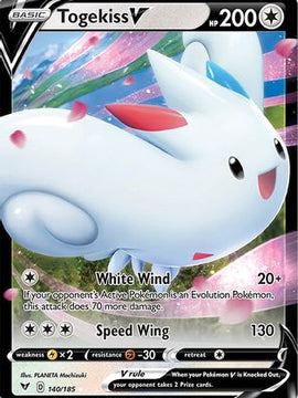 Togekiss V (140/185) [Sword & Shield: Vivid Voltage]