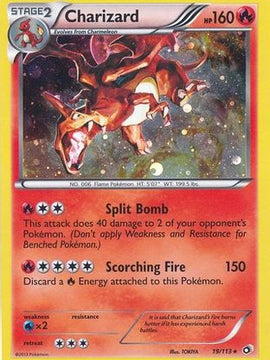 Charizard (19/113) (Cosmos Holo) [Black & White: Legendary Treasures]