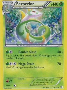 Serperior (13/149) (Cosmos Holo) (Blister Exclusive) [Black & White: Boundaries Crossed]
