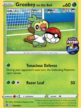 Grookey on the Ball (003/005) [Miscellaneous Cards]