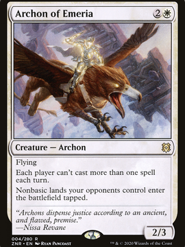 Archon of Emeria (ZNR-004) - Zendikar Rising