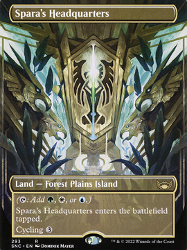 Spara's Headquarters (SNC-293) - Streets of New Capenna (Borderless) Foil