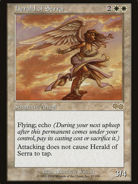 Herald of Serra (USG-017) - Urza's Saga
