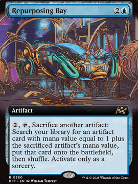 Repurposing Bay (Extended Art) (DFT-380) - Aetherdrift Foil