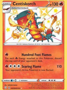 Centiskorch (SV019/SV122) [Sword & Shield: Shining Fates]